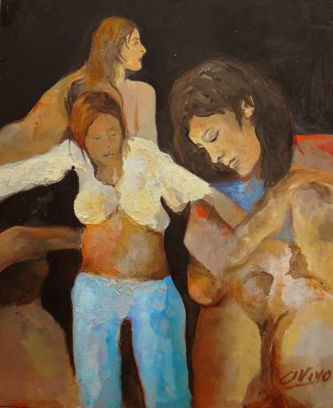 Original Women Paintings by Andres Vivo