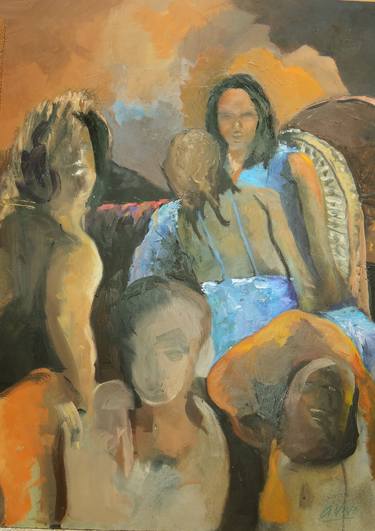 Original Women Paintings by Andres Vivo