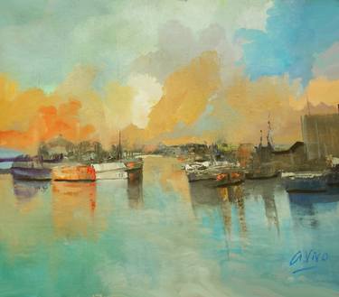 Original Seascape Paintings by Andres Vivo