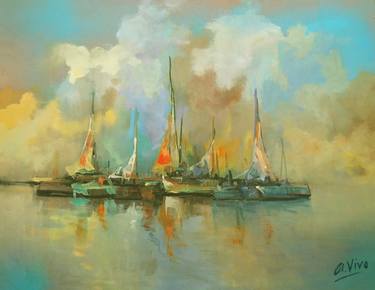 Original Seascape Paintings by Andres Vivo