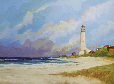 Original Impressionism Beach Paintings by Andres Vivo
