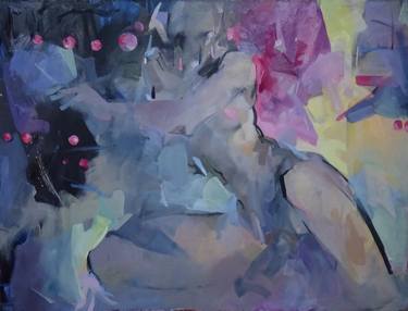 Original Figurative Women Paintings by Larissa Strunowa