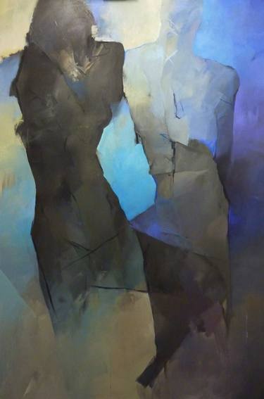 Original Figurative Women Paintings by Larissa Strunowa