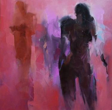 Original Figurative People Paintings by Larissa Strunowa