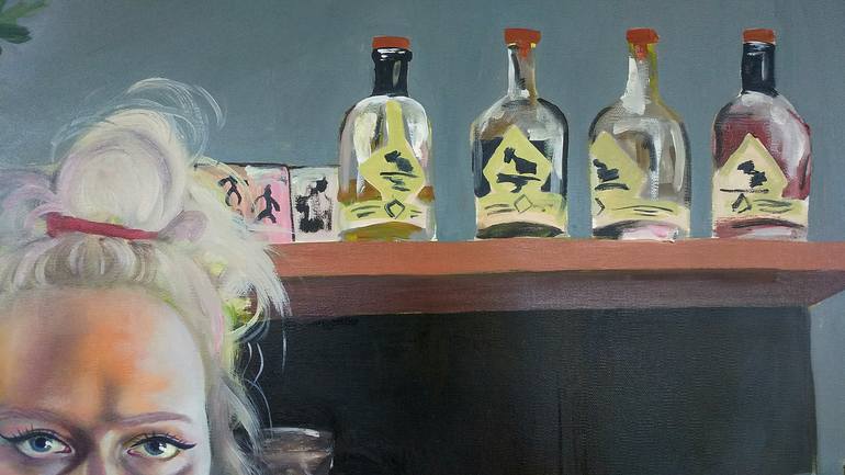 Original Figurative People Painting by JustīNe Seile UrtāNe