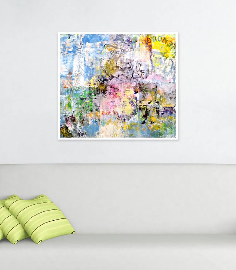 Original Art Deco Abstract Painting by Tushar Jadhav