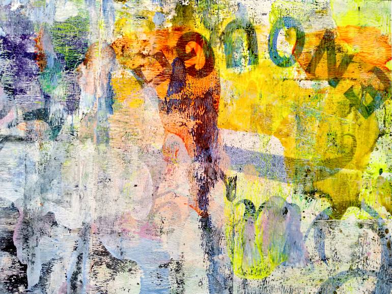 Original Art Deco Abstract Painting by Tushar Jadhav
