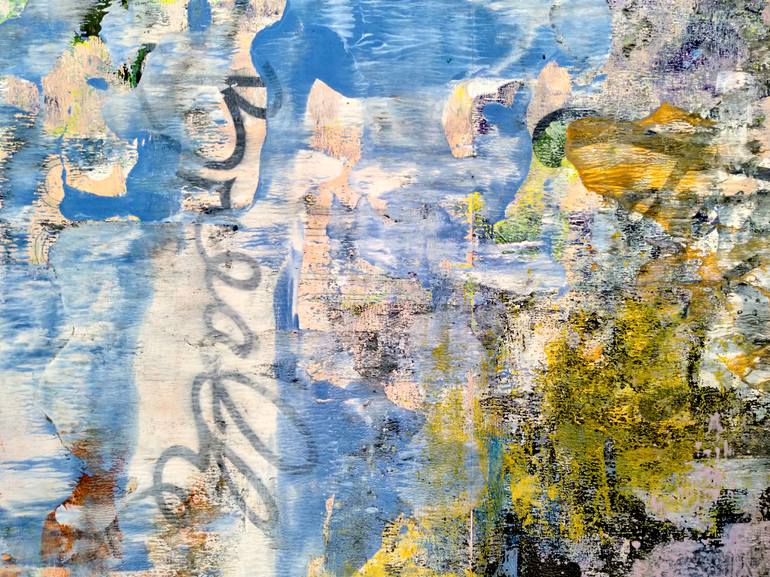 Original Art Deco Abstract Painting by Tushar Jadhav