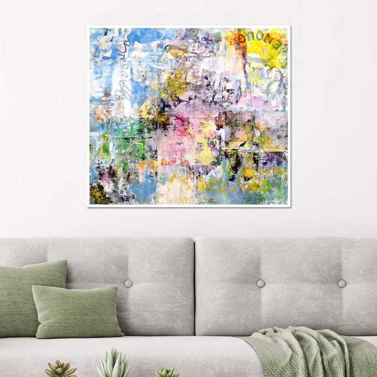 Original Art Deco Abstract Painting by Tushar Jadhav