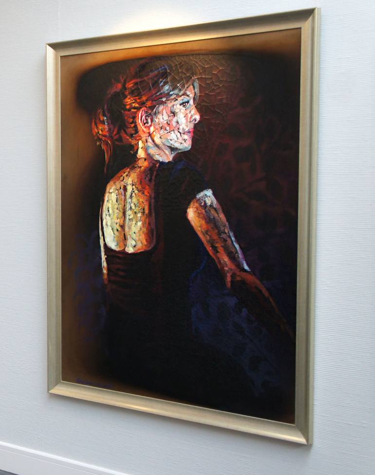 Original Figurative People Painting by Lizzy Geurts Van Kessel