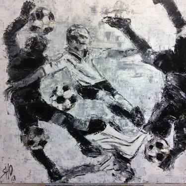 Original Impressionism Sport Paintings by Arty SHO