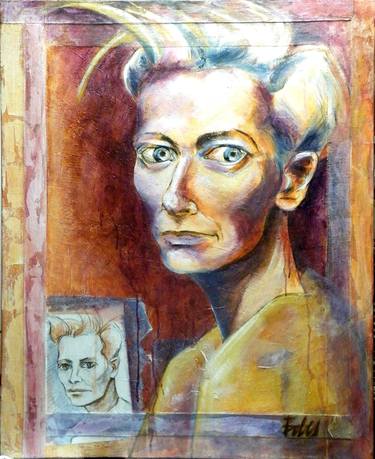 Original Expressionism Portrait Paintings by Clara de Bobes