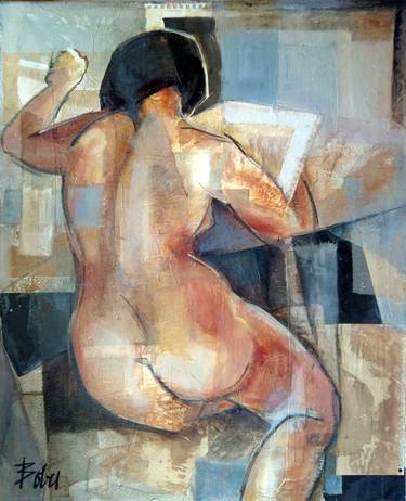 Original Expressionism Nude Paintings by Clara de Bobes