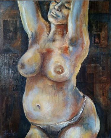 Original Expressionism Body Paintings by Clara de Bobes