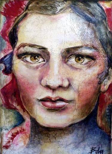 Original Expressionism Women Paintings by Clara de Bobes