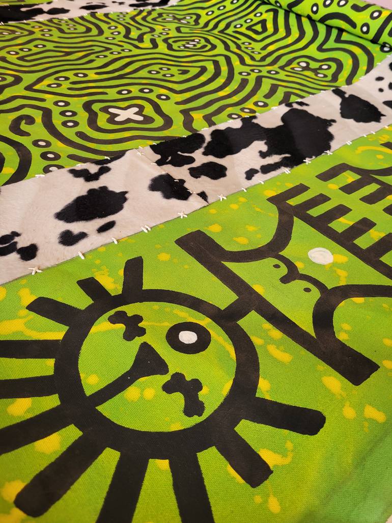 Original Abstract Expressionism Abstract Painting by Eba Ussher