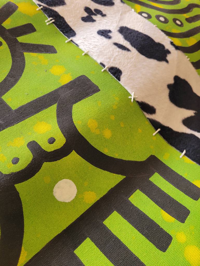 Original Abstract Expressionism Abstract Painting by Eba Ussher