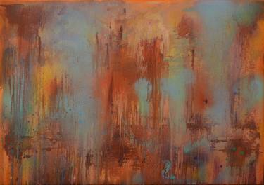 Original Abstract Expressionism Abstract Paintings by Eduard Zentsik