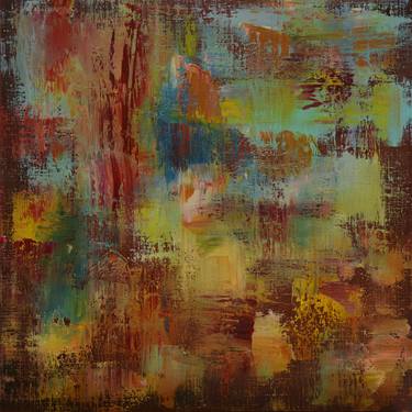 Original Abstract Expressionism Abstract Paintings by Eduard Zentsik