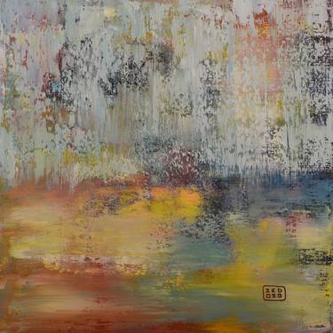 Original Abstract Expressionism Abstract Paintings by Eduard Zentsik
