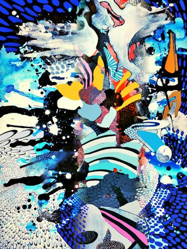 Print of Abstract Mixed Media by Danny Augustine