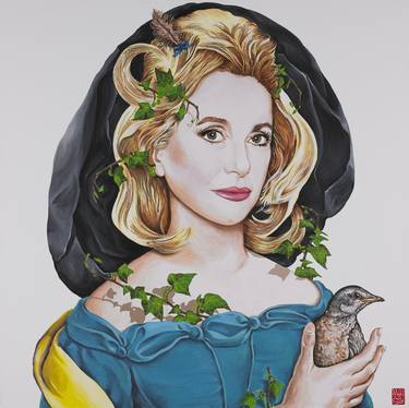 Print of Figurative Pop Culture/Celebrity Paintings by Elia Pagliarino