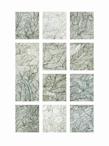 Original Abstract Expressionism Abstract Drawings by Aurélie Tbd