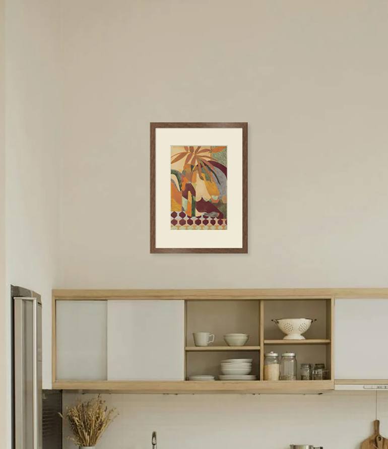 Original Surrealism Abstract Painting by Aurelie Tbd