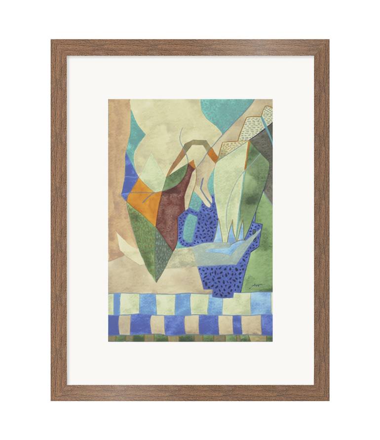 Original Color Field Painting Abstract Painting by Aurelie Tbd