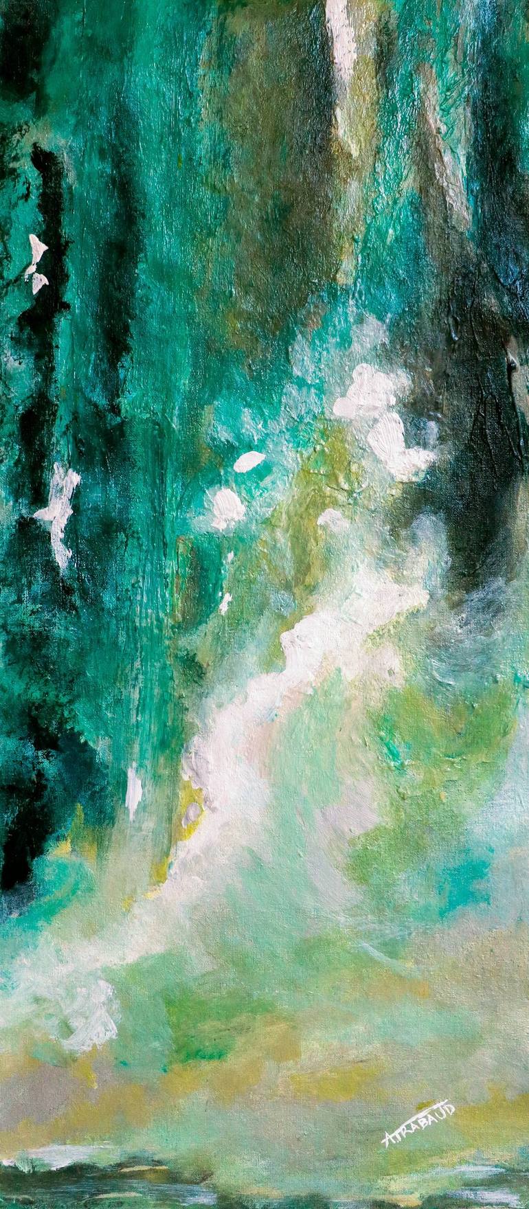 Original Abstract Painting by Aurélie Tbd