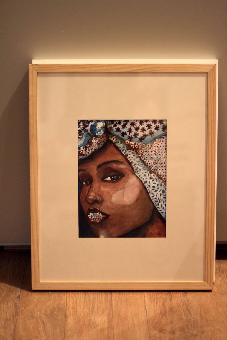 Original Figurative People Painting by Aurelie Tbd