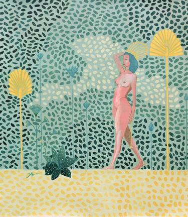 Print of Figurative Nude Paintings by Aurélie Tbd