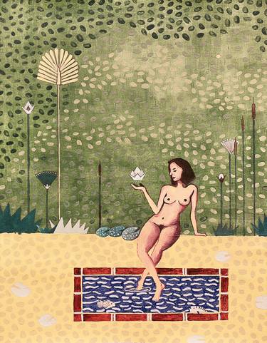 Print of Art Deco Nude Paintings by Aurélie Tbd
