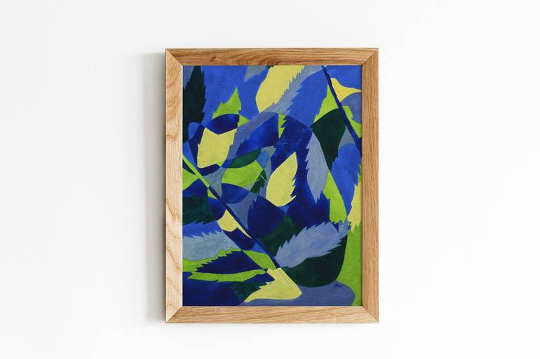 Original Surrealism Abstract Painting by Aurelie Tbd