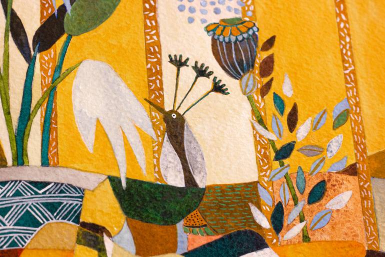 Original Surrealism Abstract Painting by Aurelie Tbd