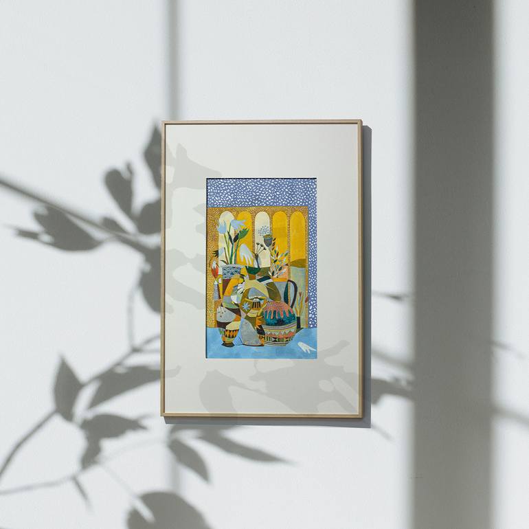 Original Surrealism Abstract Painting by Aurelie Tbd