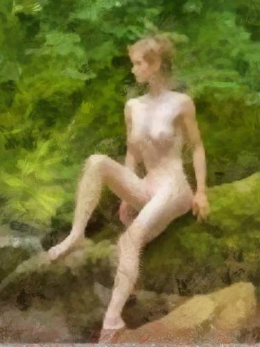 Original Nude Paintings by lee patrics