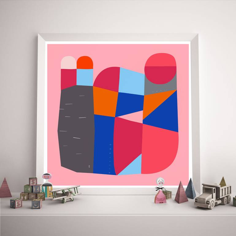 Original Abstract Expressionism Abstract Mixed Media by Alessandro La Civita
