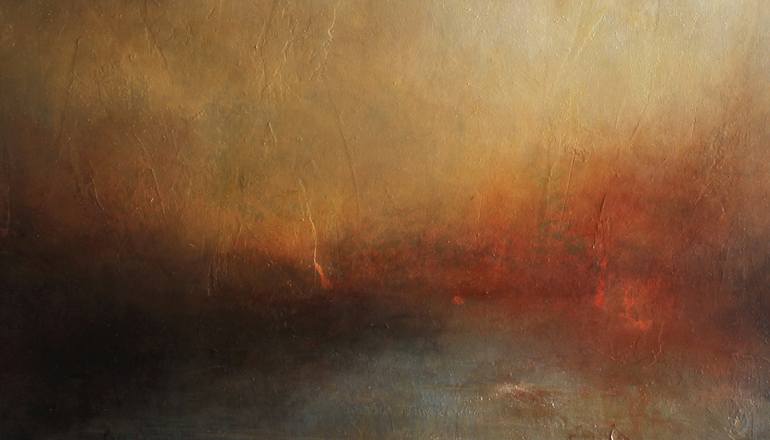 Original Abstract Landscape Painting by Kerr Ashmore