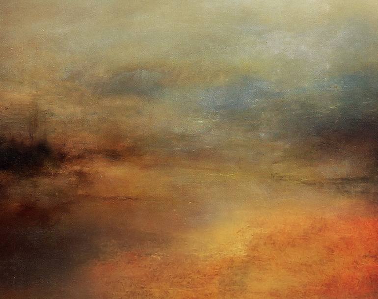 Original Abstract Landscape Painting by Kerr Ashmore