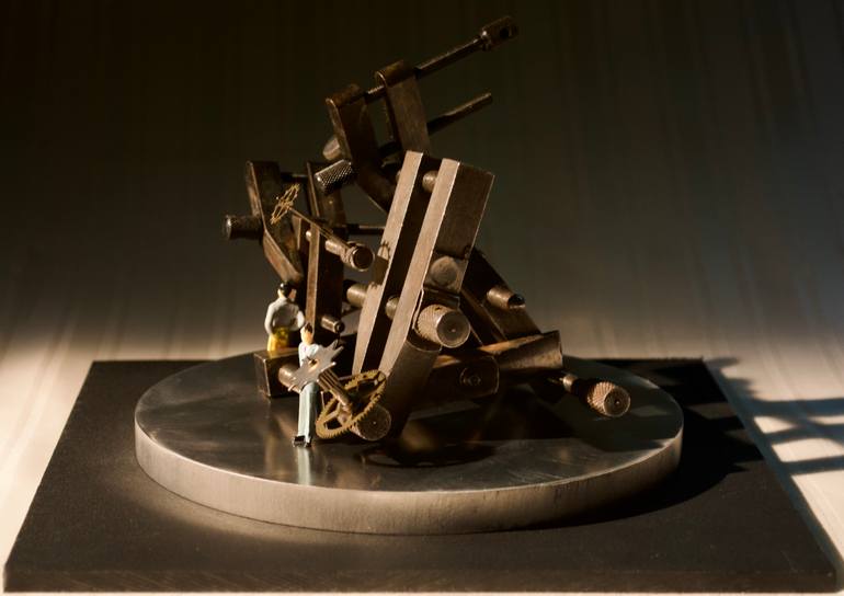 Original Abstract Expressionism Science/Technology Sculpture by Eric Camiel
