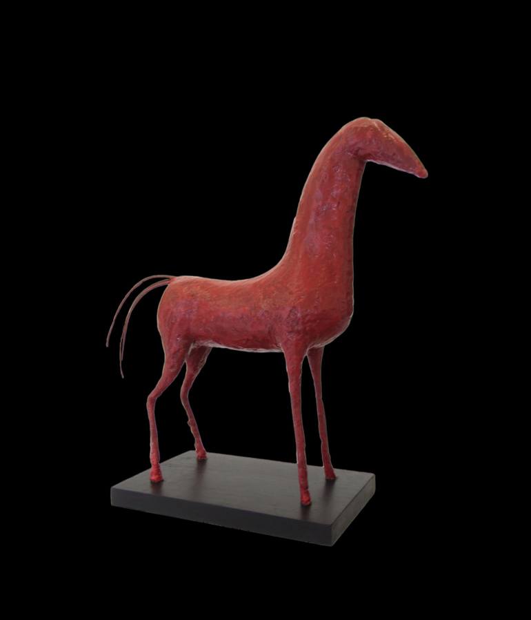 Print of Figurative Horse Sculpture by JORGE BEDA MORCILLO JULIANI