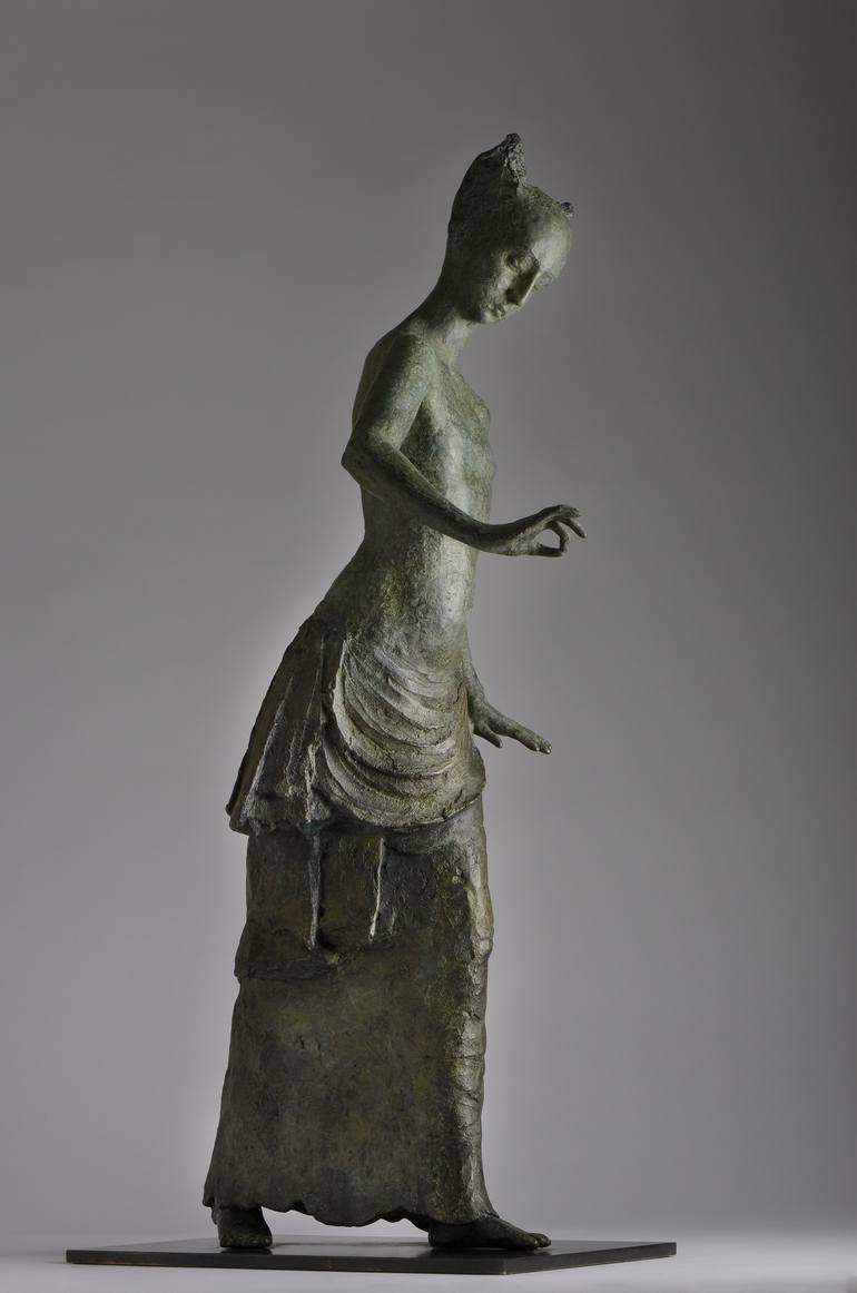 Original  Expressionism Body Sculpture by Patricia Denimal