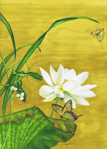 Butterflies and Lotus thumb
