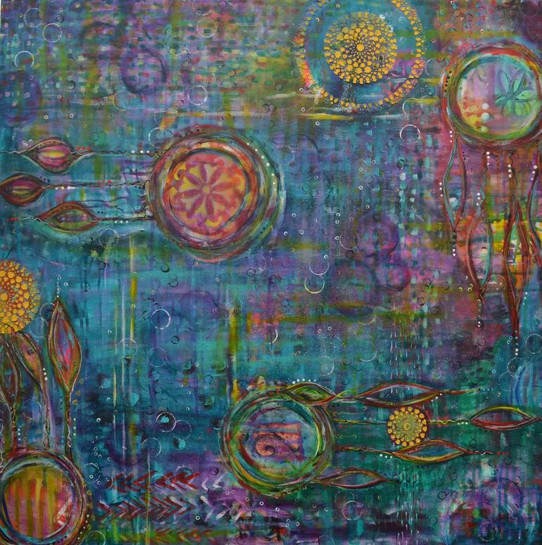 Dreamscape Painting by Lulu Bea | Saatchi Art