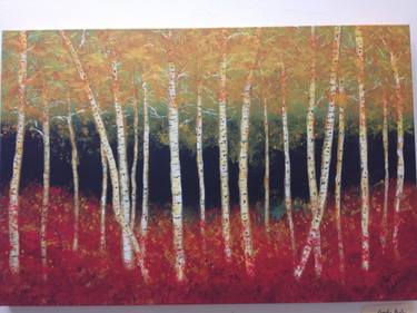 Original Expressionism Nature Paintings by Joan Adam