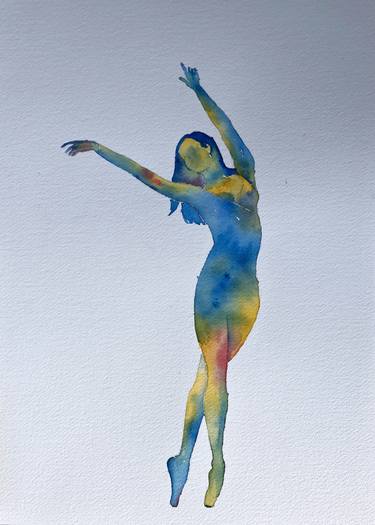 Print of Figurative Performing Arts Paintings by Frederique Cerafinn