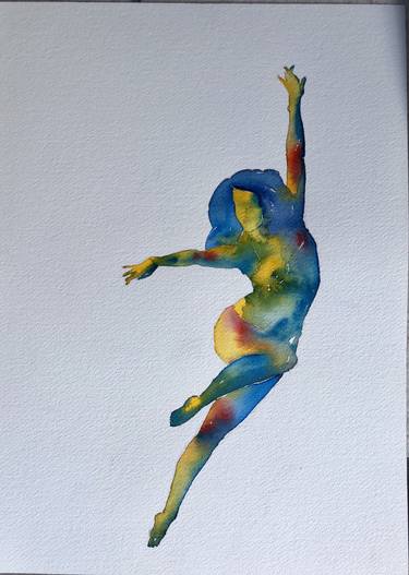 Print of Figurative Performing Arts Paintings by Frederique Cerafinn