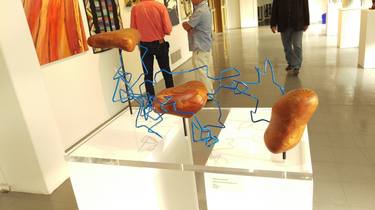 Original Abstract Sculpture by Walter Bruszewski