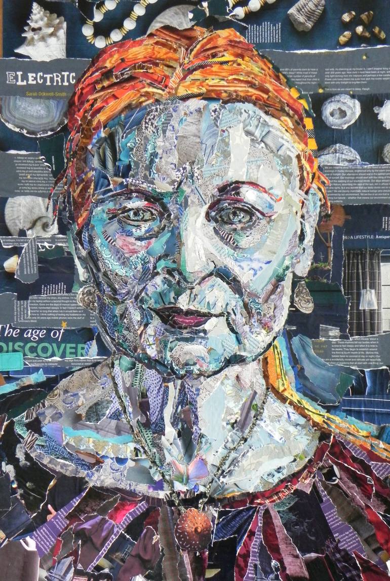 Dame Vivienne Westwood - The Icon. Collage by Danielle Vaughan ...